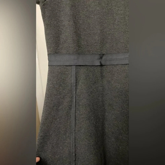 Crewcuts J. Crew Girls Gray Jewel Neckline Dress Size 14 - Picture 8 of 8